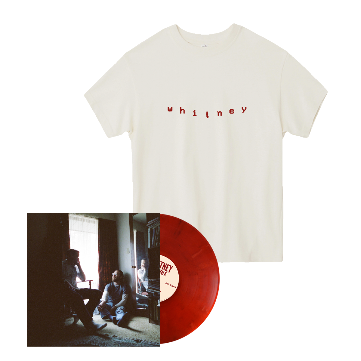 Small Talk Vinyl Bundle 01 (Crimson Moon Vinyl + T-shirt)