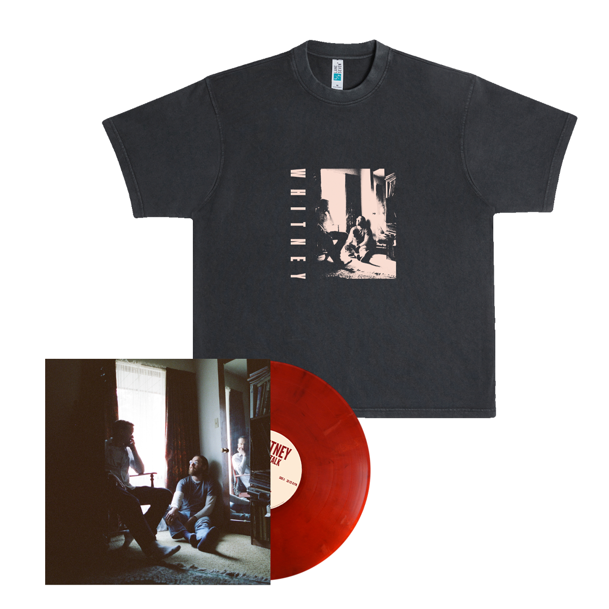 Small Talk Vinyl Bundle 02 (Crimson Moon Vinyl + Small Talk T-shirt)