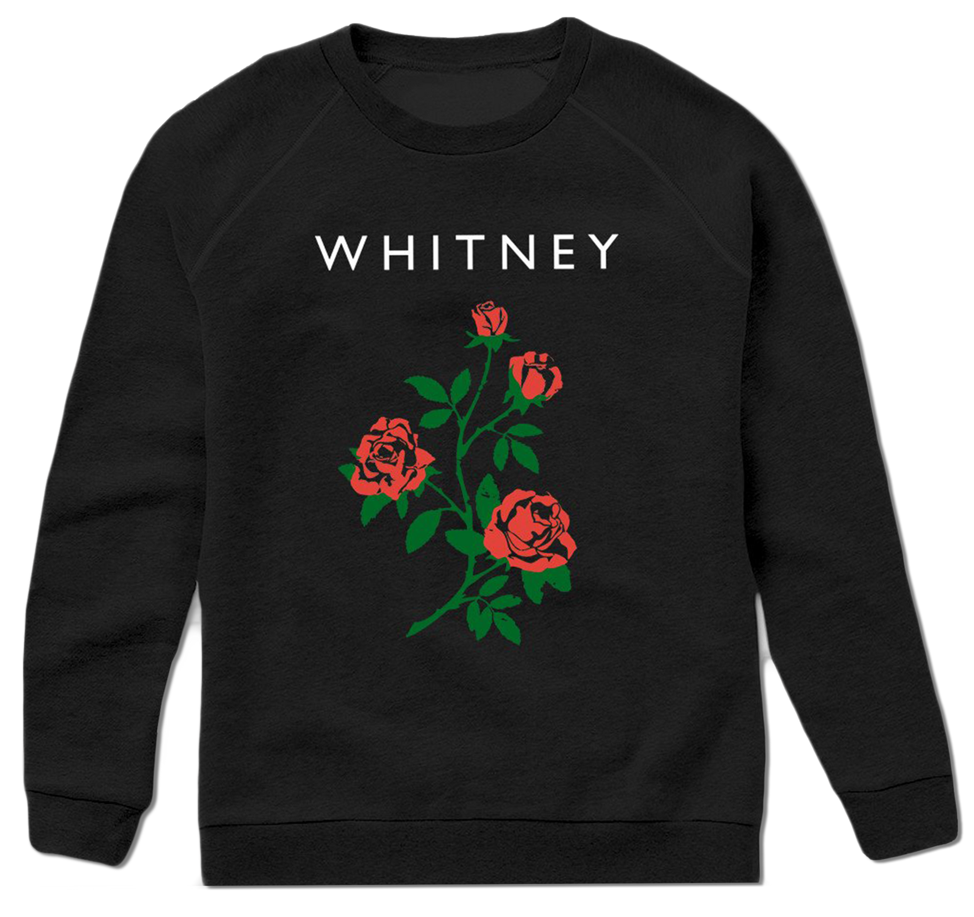 Red Rose Pullover Sweatshirt Whitney Online